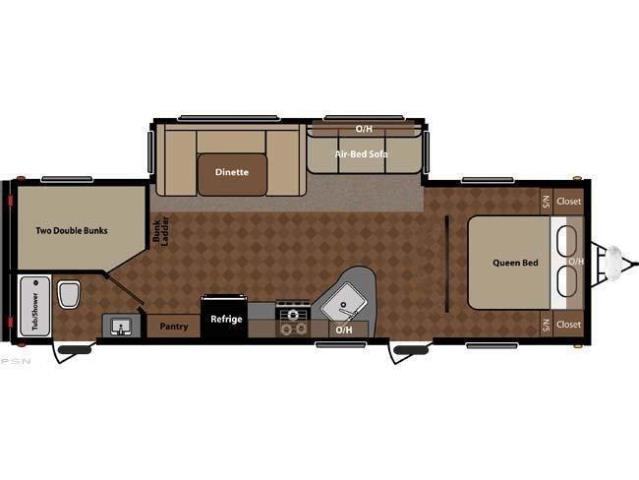 Springdale 282BHSE floorplan